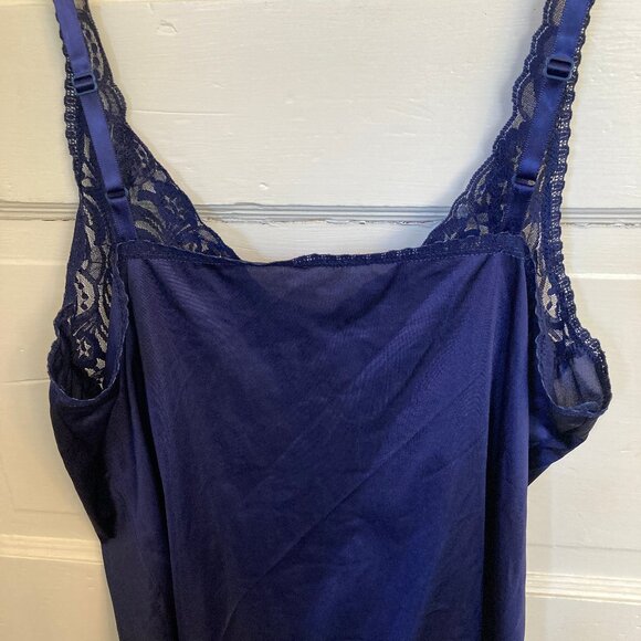 Vanity Fair Camisole Navy Size 38 - Picture 3 of 7